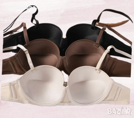 Сутиени push-up 3бр. 70B , снимка 2 - Бельо - 54623828