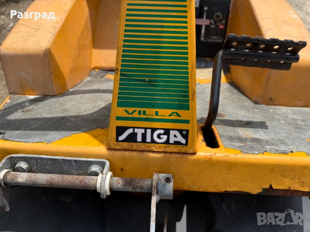 Тракторна косачка STIGA VILA  с предно косене briggs&stratton 12,5 кс., снимка 6 - Градинска техника - 54703283