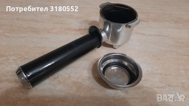 Ръкохватка с цедка за Delonghi ECP35.31,ECP33.21,ECP31.21 , снимка 9 - Кафемашини - 54325911