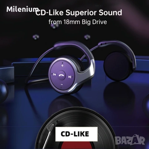 Хендсфри Bluetooth 5.0 слушалки, снимка 3 - Bluetooth слушалки - 54909677