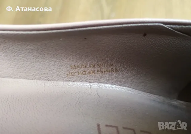 MARTINELLI Оригинални обувки естествена кожа, цвят пудра, размер 39, със забележки, снимка 7 - Дамски обувки на ток - 55451511