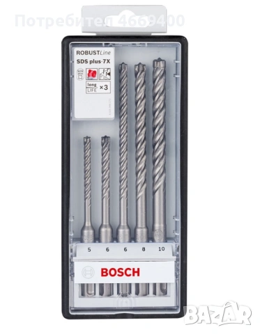 Комплект свредла SDS plus Хилти и Бош, снимка 2 - Други инструменти - 54094612