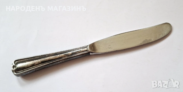 Ножче за масло с посребрена дръжка нож кухня , снимка 3 - Други ценни предмети - 54455955