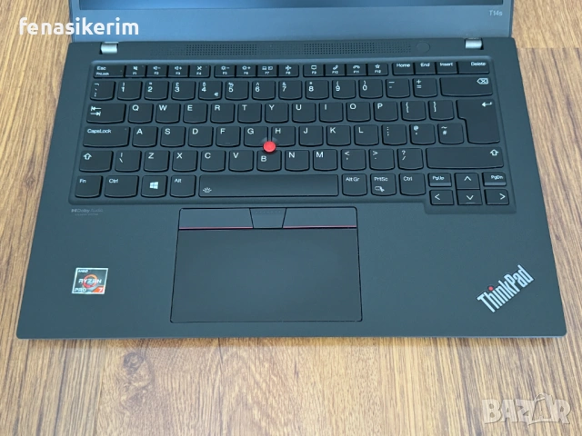 14' Full HD Ryzen 7 PRO 5850u Lenovo ThinkPad T14s Gen 2 16GB LPDDR4X/512GB NVMe/Radeon Pro, снимка 11 - Лаптопи за работа - 54781821