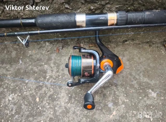 Ryobi Black Magic 2.7m 100-200g + Delphi Cnilli 5000 – комплект втора употреба, снимка 2 - Въдици - 55584493
