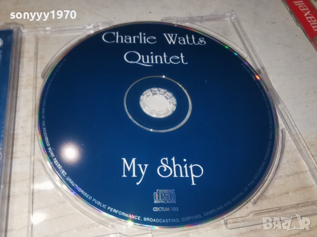 CHARLIE WATTS CD ВНОС GERMANY 1106260852H2E6R, снимка 6 - CD дискове - 54861821