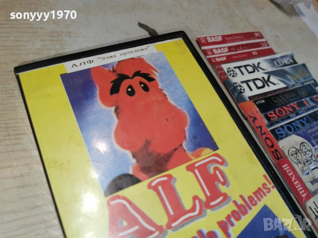 ALF-VHS VIDEO TAPE 1206261301L1, снимка 5 - Други жанрове - 54880984