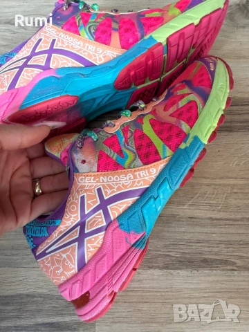 Оригинални цветни маратонки ASICS Gel-Noosa Tri 9 ! 37 н, снимка 10 - Маратонки - 54803549