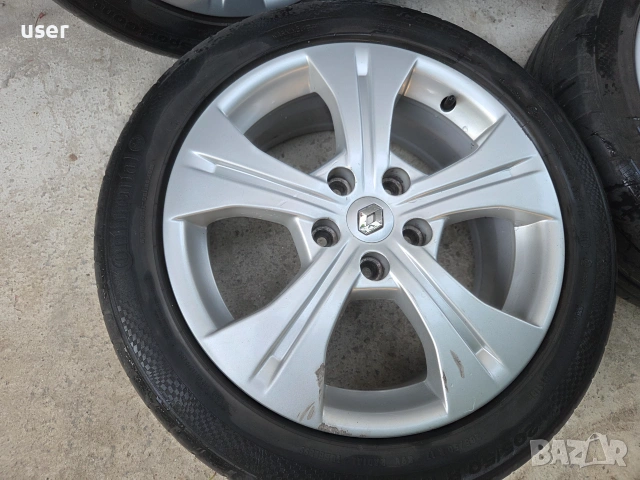 17" Оригинални джанти за Рено Меган Сценик 3 Renault Megane Scenic 3 5x114.3, снимка 4 - Гуми и джанти - 55258407