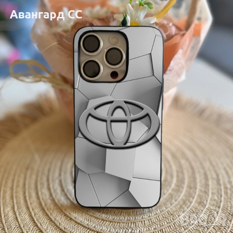 Силиконов калъф за iPhone с лого TOYOTA, снимка 14 - Калъфи, кейсове - 54611227