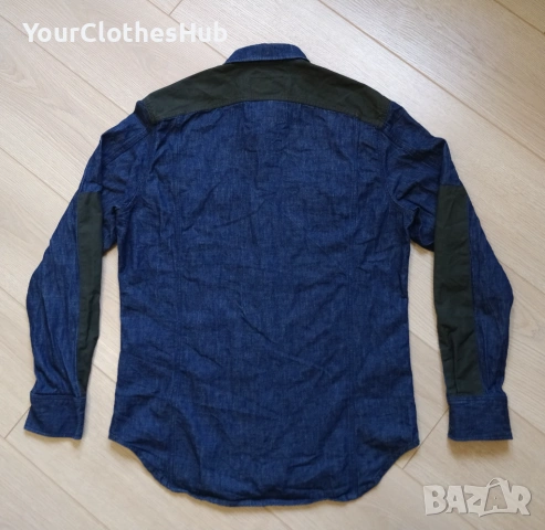 G-Star Raw 3301 PM M size Мъжка риза с дълъг ръкав, снимка 2 - Ризи - 54449784