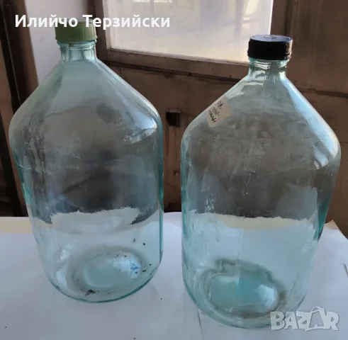 Стъклено шише 19 л.