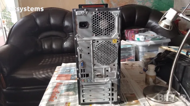 Настолен компютър Lenovo ThinkCentre E73 IH81M Intel Core i5-4460S, 8GB RAM, 3.0TB HDD, снимка 3 - Работни компютри - 55646998