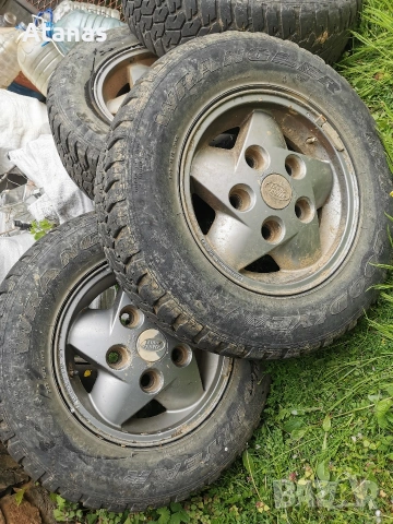 16 Джанти с гуми 5х165,1 Land Rover Defender, Discovery 1, Range Rover Classic , снимка 5 - Гуми и джанти - 54411785