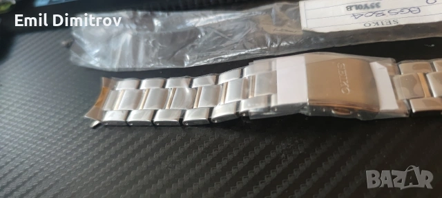 Верижка за часовник Seiko нова, снимка 4 - Каишки за часовници - 54890412