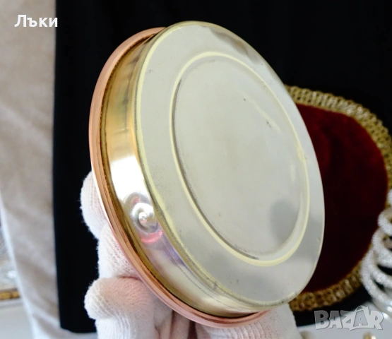 Меден чайник,кана,чиста червена мед 1 л. , снимка 7 - Антикварни и старинни предмети - 54555526