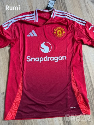 Домакинска нова оригинална тениска  adidas Manchester United ! M,L
