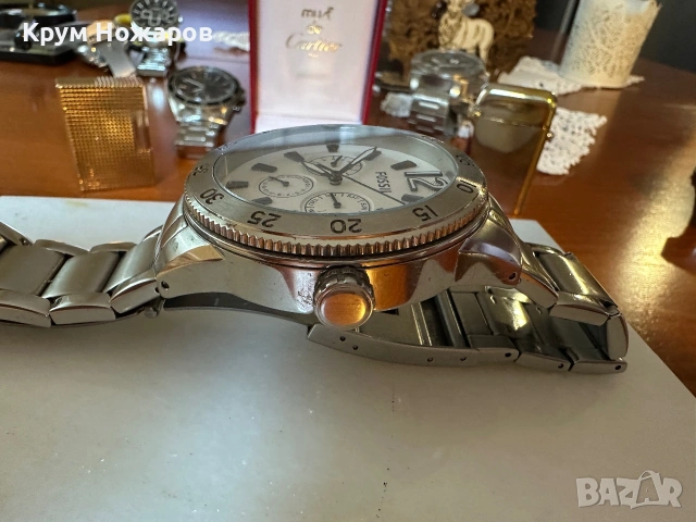 Fossil в перфектно състояние цена 59€, снимка 4 - Мъжки - 55023859