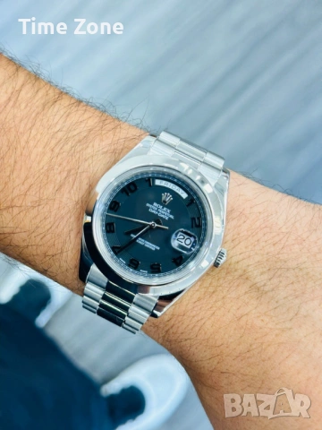 Rolex Day-Date 40mm President Rose Gold All Black Dial Automatic Мъжки / Унисекс Различни Варианти, снимка 10 - Мъжки - 54047813