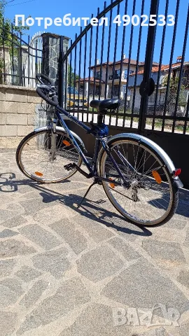 Продавам градски велосипед Drag Marathon, автомат Altus Shimano 6 скорости, предни телескопи
