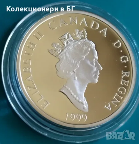 5  ДОЛАРА 1999 ГОДИНА ❗️PROOF❗КАНАДА, снимка 4 - Нумизматика и бонистика - 55435375