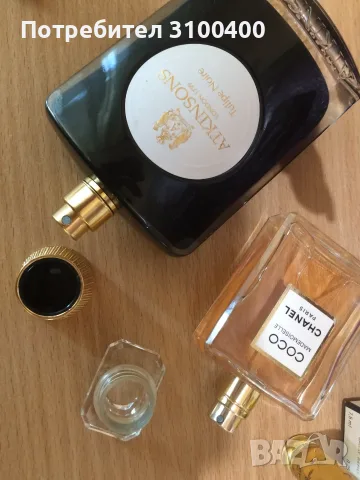 Оригинални Chanel ли и Tulipe Noire Atkinsons, снимка 2 - Дамски парфюми - 55449963
