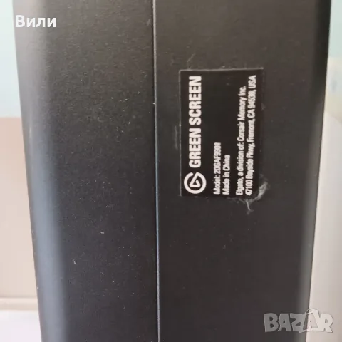 Зелен екран Elgato Green Screen 20GAF9901 / 10GAF9901, зелен фон за стрийминг, снимка 4 - Чанти, стативи, аксесоари - 40227758