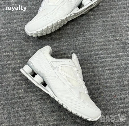 Nike Shox Enigma White Нови Бели Мъжки Маратонки Найк с Кутия 