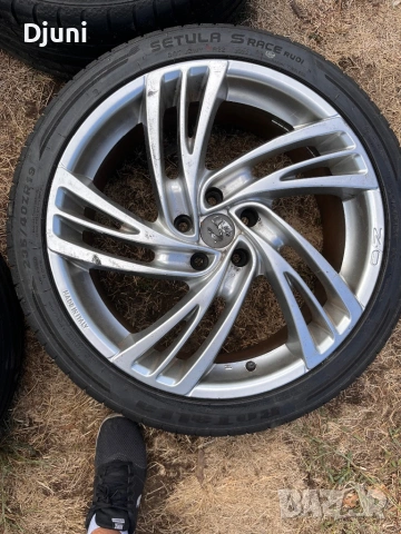 O.Z 5x120 джанти с гуми R19 74.1, снимка 6 - Гуми и джанти - 53706150