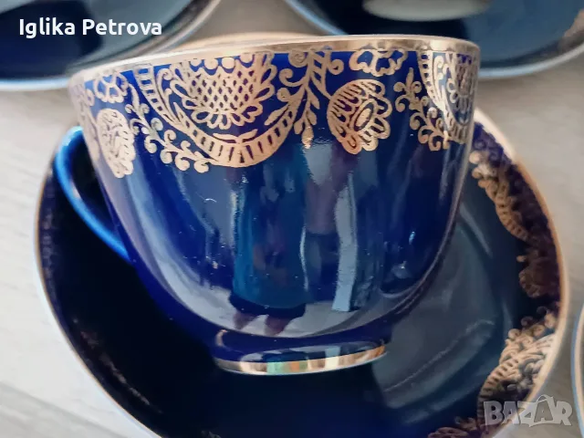 Сервиз за чай/кафе ЛФЗ, снимка 10 - Антикварни и старинни предмети - 55420197