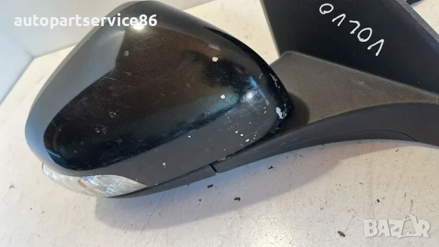 Дясно странично огледало черно за Volvo C30 1.6d (2012) 31218106 OEM Нуждае се от пребоядисване, снимка 3 - Части - 55593265