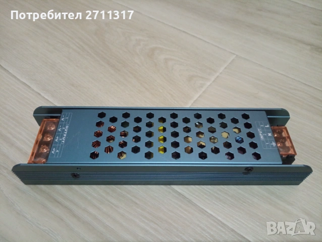 LED драйвър метален 150W 24V DC Lightex