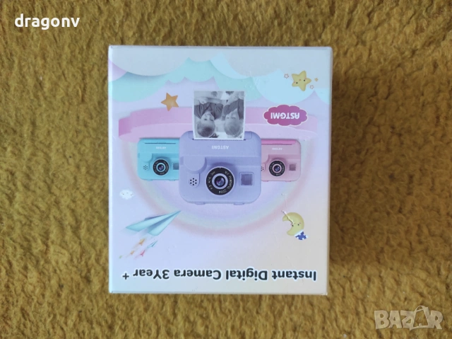 Детски фотоапарат, моментален печат