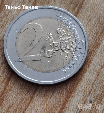 Възпоменателна монета 2Евро Словения-2021г. , снимка 2 - Нумизматика и бонистика - 54627267