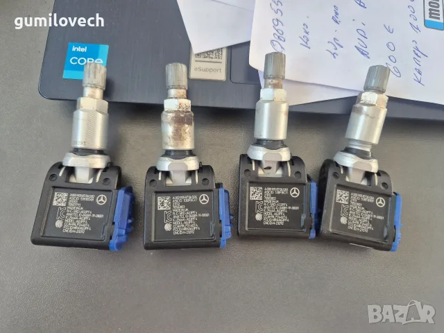Оригинални Сензори за налягане на гумите Мерцедес EQE/W213/GLB/GLC/A Klassa , снимка 2 - Части - 55660252