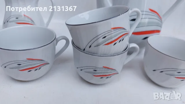 китка,изида,сервиз,български порцелан, снимка 14 - Сервизи - 55338808