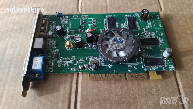 Видео карта ATi Radeon Sapphire 9550 256MB DDR 128bit AGP, снимка 5 - Видеокарти - 54579046