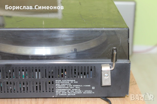 Bazin PA-2030 , снимка 8 - Грамофони - 55001312