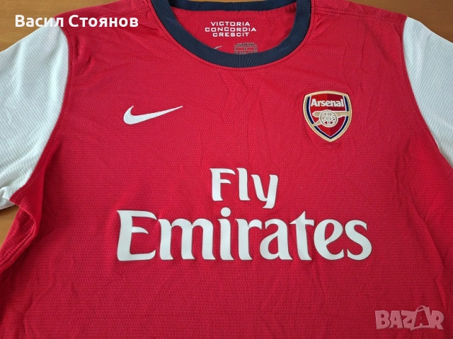 Arsenal / Арсенал Nike home 2013-2014г. - за ръст (158-170см), снимка 2 - Фен артикули - 53196947