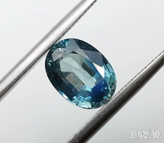 Красив естествен син сапфир с отличен размер 1,92 карата! Сертификат!, снимка 9 - Други - 54196345