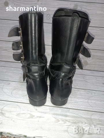 Каубойски Кожени ботуши N 41,5 Unisex, снимка 5 - Дамски ботуши - 54488227