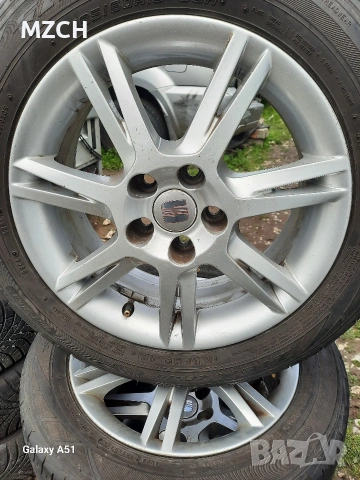 ляти джанти с гуми 5×100,СЕАТ, 15цола 