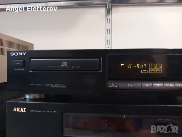 Sony CDP-211 cd player, снимка 4 - Ресийвъри, усилватели, смесителни пултове - 55380697