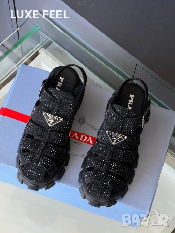 PRADA 💎Дамски Сандали , снимка 6 - Сандали - 54381890