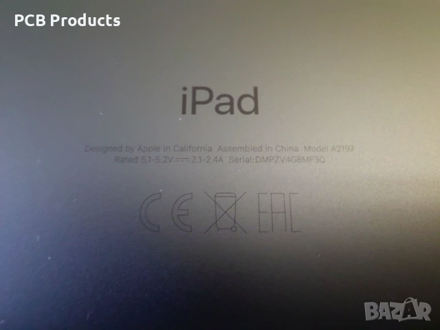 iPad 7 (A2197) 128GB Wi-Fi Gray, втора употреба, снимка 2 - Apple iPhone - 54155242