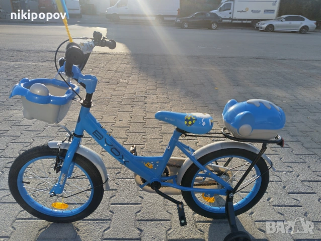 X Детски велосипед 16" 1602 син, снимка 8 - Велосипеди - 54395465