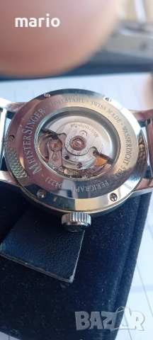 MeisterSinger Perigraph Automatic 43mm БАРТЕР, снимка 5 - Мъжки - 55242333