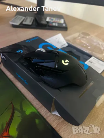 Гейминг мишка Logitech - G502 Hero, оптична, черна, снимка 4 - Клавиатури и мишки - 55539155