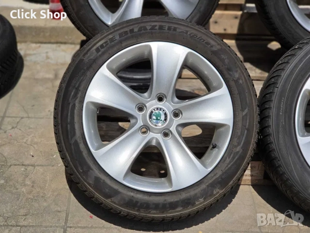5х112 16 Оригинални Джанти Skoda SuperB Yeti Octavia 5х112, снимка 2 - Гуми и джанти - 54792161
