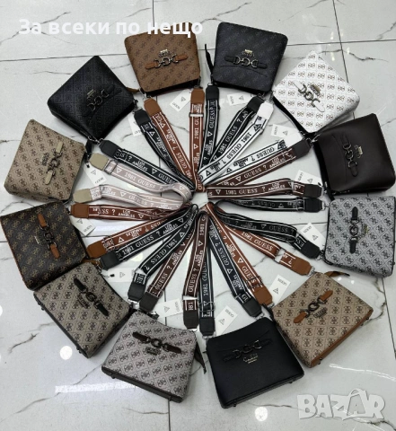 Guess Дамска Чанта С Дълга Дръжка За През Рамо Гес - Различни Цветове Код SK1269